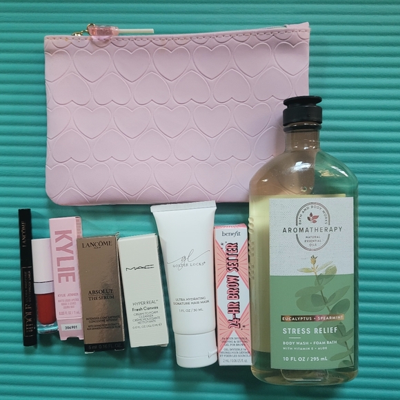 Lancome Other - Must Have Beauty Gift Set - 6 mini sized products, makeup tote & body wash